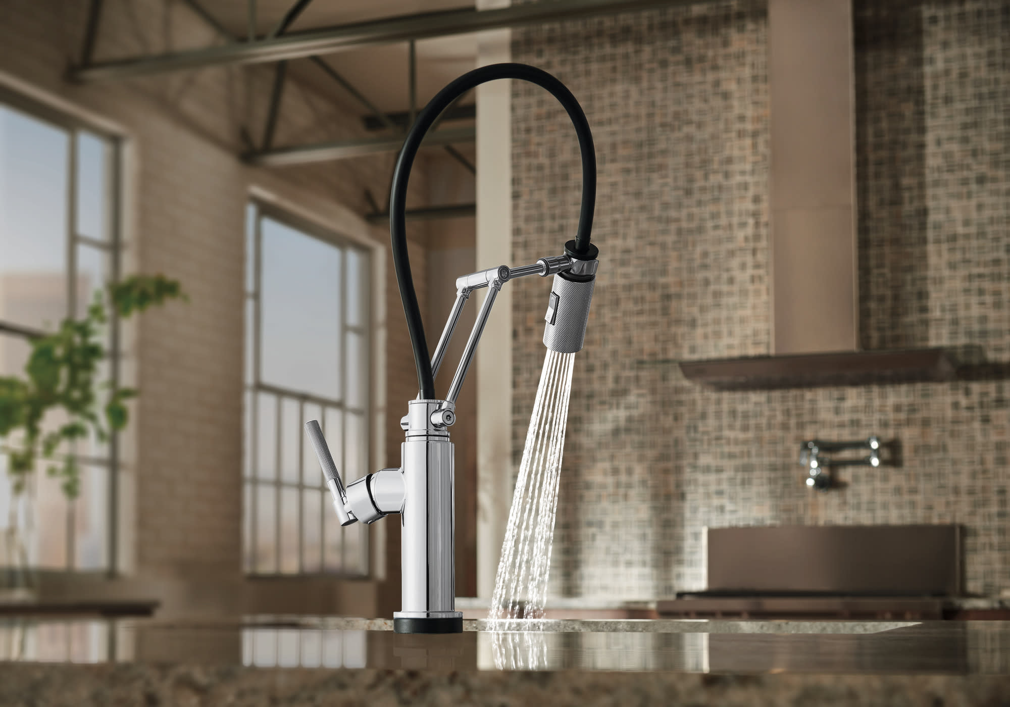 Smart Articulating Kitchen Faucets A New Level Of Culinary Design Portico Decor